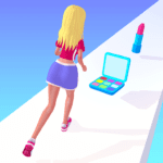 Makeup Runner Girl Game