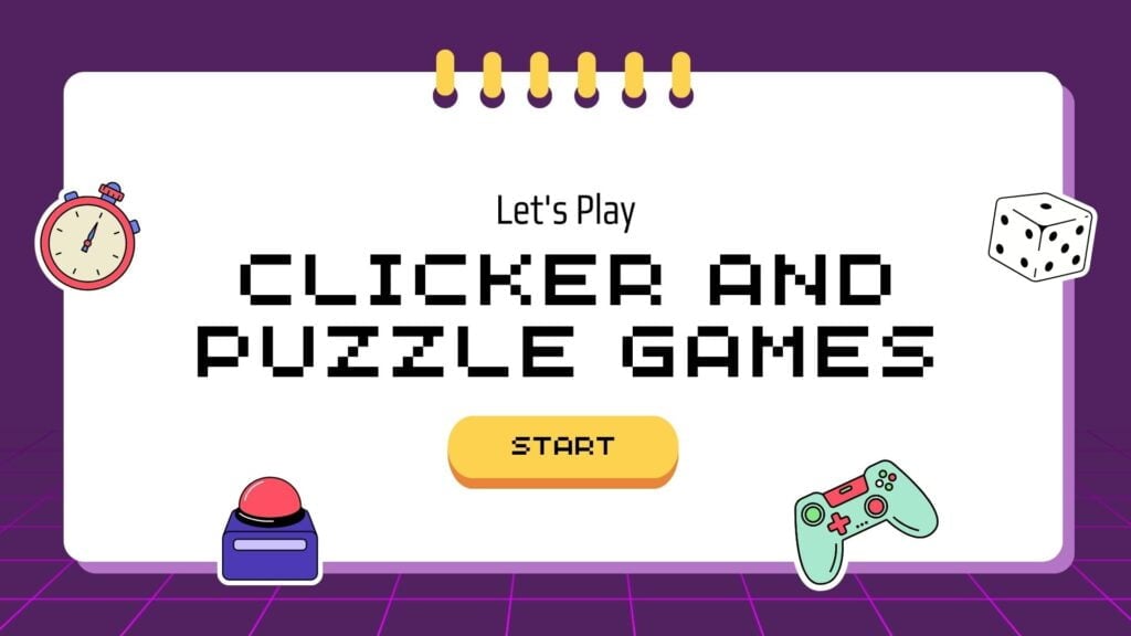 clicker and puzzle games