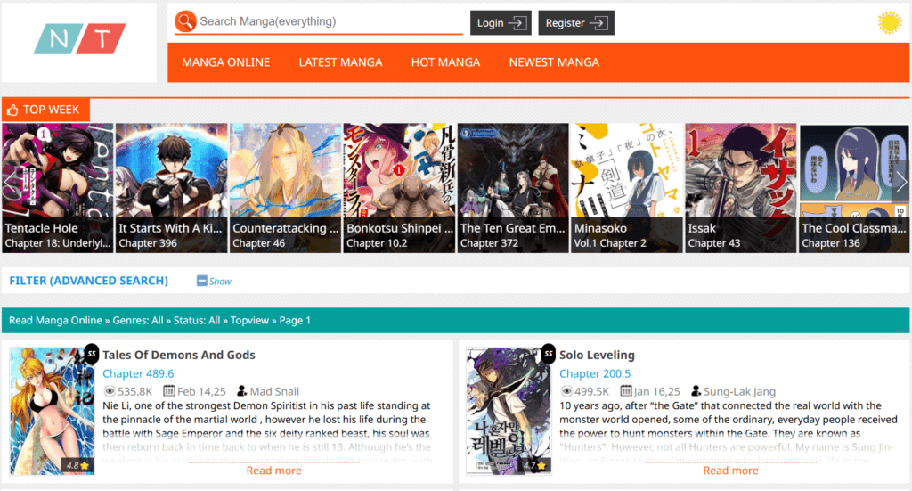 MangaNato Site Down? Check Status Here!